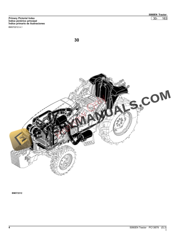 John Deere 5080EN Tractor Parts Catalog PC13679 17SEP23-4