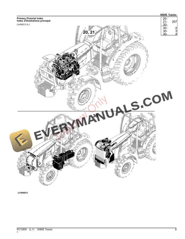 John Deere 5085E Tractor Parts Catalog PC12655 26OCT23 4 John Deere 5085E Tractor Parts Catalog PC12655 26OCT23-3