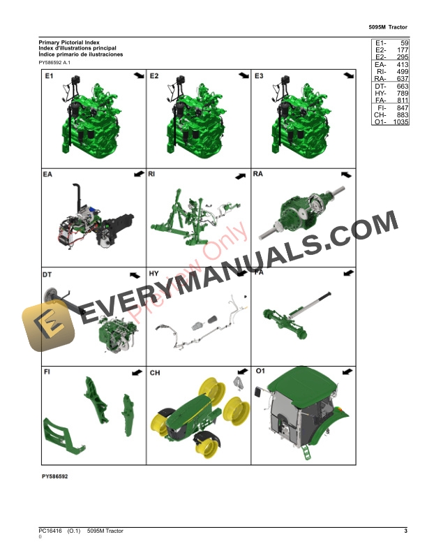 John Deere 5095M Tractor Parts Catalog PC16416 28OCT23 4 John Deere 5095M Tractor Parts Catalog PC16416 28OCT23-3