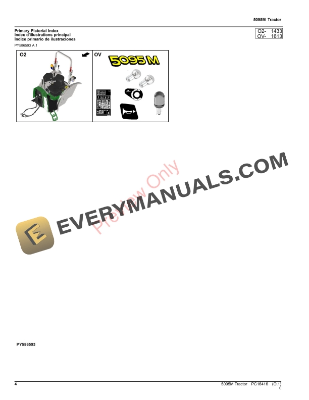 John Deere 5095M Tractor Parts Catalog PC16416 28OCT23 5 John Deere 5095M Tractor Parts Catalog PC16416 28OCT23-4