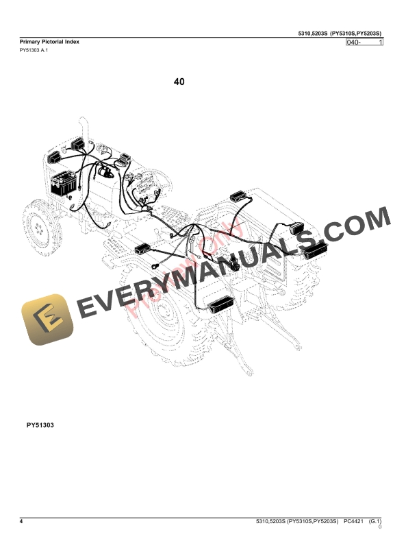 John Deere 5310,5203S (PY5310S,PY5203S INDIA VERSION) Parts Catalog PC4421 12APR23 5 John Deere 5310,5203S (PY5310S,PY5203S INDIA VERSION) Parts Catalog PC4421 12APR23-4