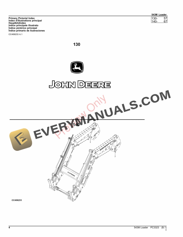 John Deere 543M Loader Parts Catalog PC3323 05NOV23 5 John Deere 543M Loader Parts Catalog PC3323 05NOV23-4