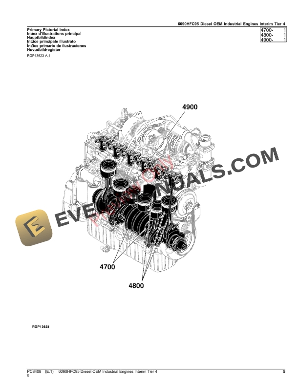 John Deere 6090HFC95 Diesel OEM Industrial Engines Interim Tier 4 Parts Catalog PC8408 24OCT23 6 John Deere 6090HFC95 Diesel OEM Industrial Engines Interim Tier 4 Parts Catalog PC8408 24OCT23-5