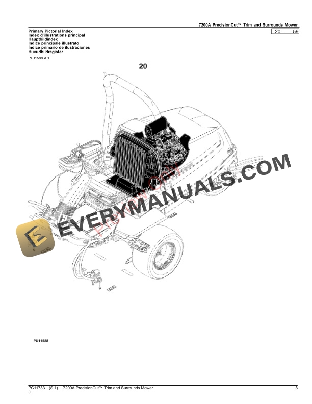 John Deere 7200A PrecisionCut Trim and Surrounds Mower Parts Catalog PC11733 09NOV23 4 John Deere 7200A PrecisionCut Trim and Surrounds Mower Parts Catalog PC11733 09NOV23 3
