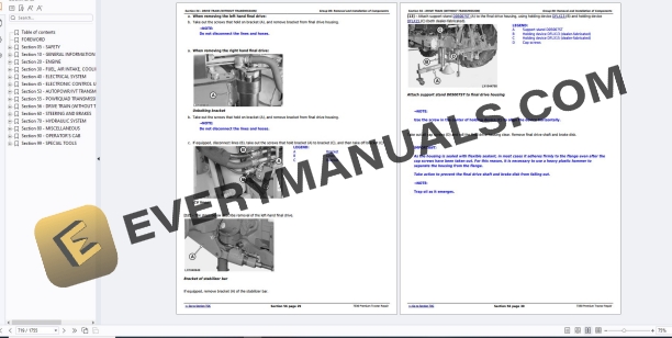 John Deere 7330 Premium Tractor Technical Manual TM400219 01FEB13 5 John Deere 7330 Premium Tractor Technical Manual TM400219 01FEB13 - Image 3