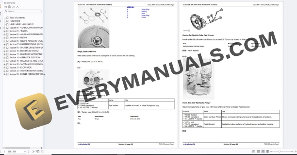 John Deere 792D LC Excavator Repair Technical Manual TM1596 PDF 6 John Deere 792D LC Excavator Repair Technical Manual TM1596 PDF - Image 4