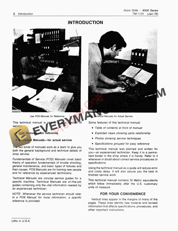 John Deere 8000 Series Grain Drills Technical Manual TM1131 01AUG80 PDF 13 John Deere 8000 Series Grain Drills Technical Manual TM1131 01AUG80 4