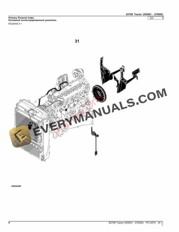 John Deere 8370R Tractor Parts Catalog PC12570 03OCT23 5 John Deere 8370R Tractor Parts Catalog PC12570 03OCT23-4