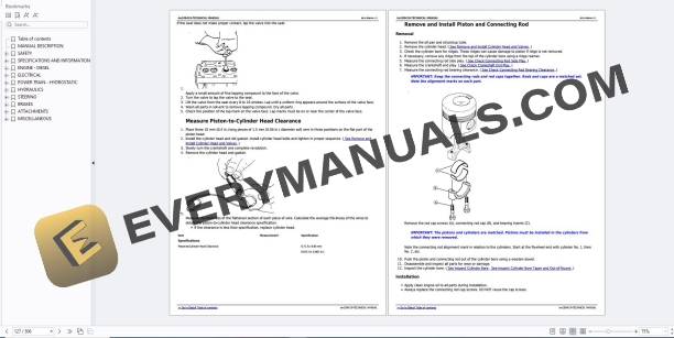 John Deere 8400 Commercial Mower Technical Manual TM109419 01DEC09 PDF 4 John Deere 8400 Commercial Mower Technical Manual TM109419 01DEC09 PDF - Image 2