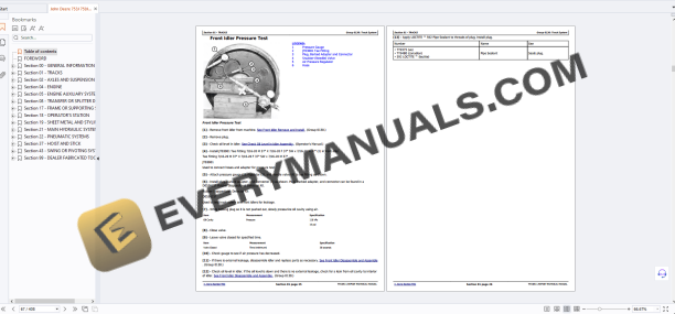 John Deere Agricultural 753J 759J Technical Manual TM10511 PDF 8 John Deere Agricultural 753J 759J Technical Manual TM10511 PDF - Image 6
