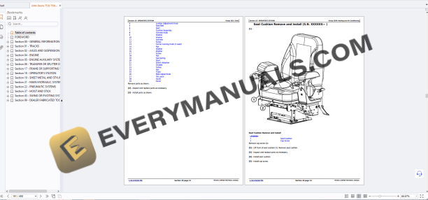 John Deere Agricultural 753J 759J Technical Manual TM10511 PDF 9 John Deere Agricultural 753J 759J Technical Manual TM10511 PDF - Image 7