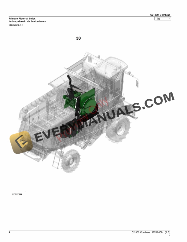 John Deere C2 300 Combine Parts Catalog PC16459 17SEP23 5 John Deere C2 300 Combine Parts Catalog PC16459 17SEP23-4