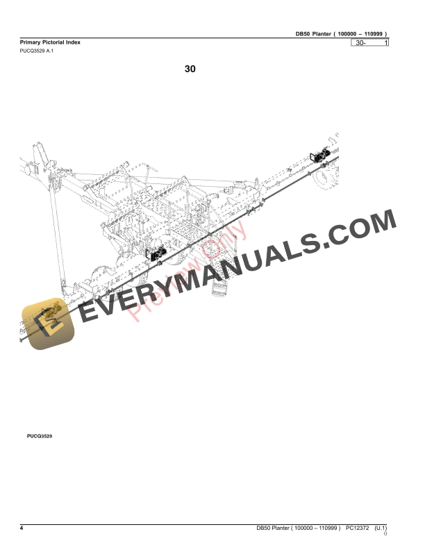 John Deere DB50 Planter Parts Catalog PC12372 05SEP23-4