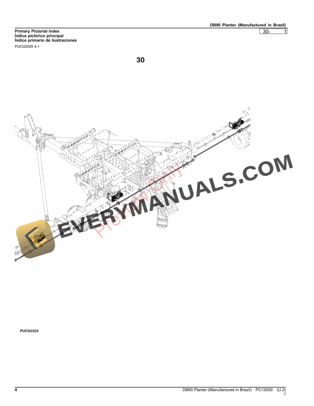 John Deere DB90 Planter (Manufactured in Brazil) Parts Catalog PC12000 05SEP23-4