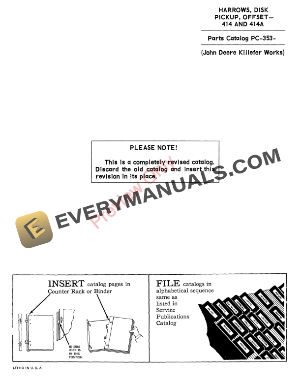 John Deere Disk Harrow