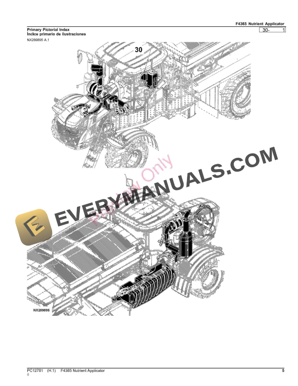 John Deere F4365 Nutrient Applicator Parts Catalog PC12781 23JUL23-5