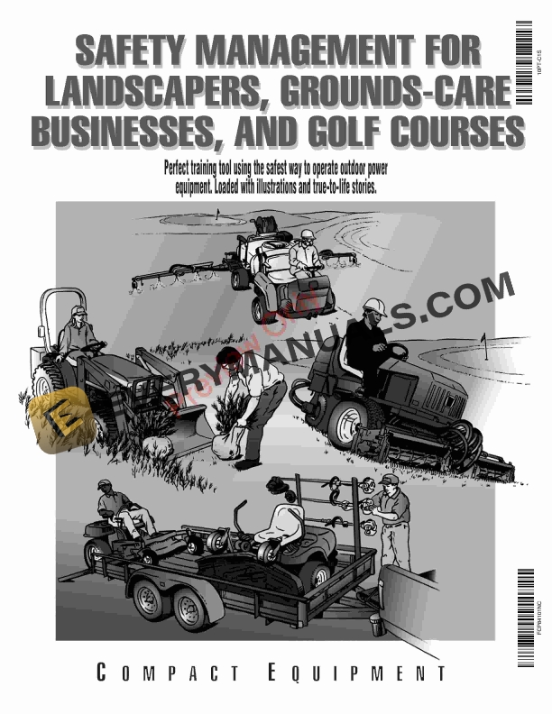 John Deere FOSFMO Safety Management for Landscapers, Grounds Compact Equipment FCP84101NC 14DEC10-1