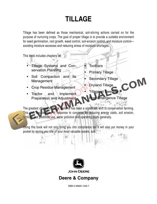 John Deere FOSFMO Tillage Student Guide Fundamentals Of Machine Operation FMO11604W 10SEP07 3