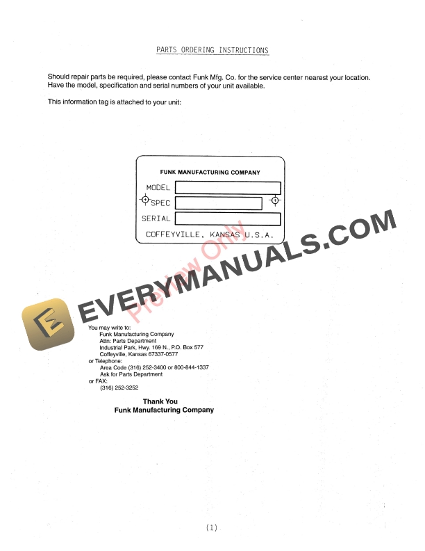 John Deere HS 17000 Instruction Manual 4017361 01OCT97 4