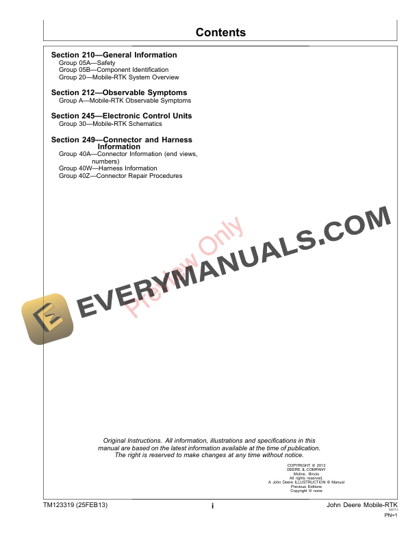 John Deere Mobile RTK Technical Manual TM123319 23MAY17 3