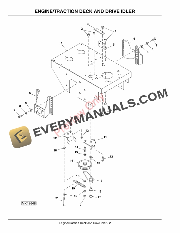 John Deere NB Loop Scamper Technical Manual PC9343 01NOV03-4