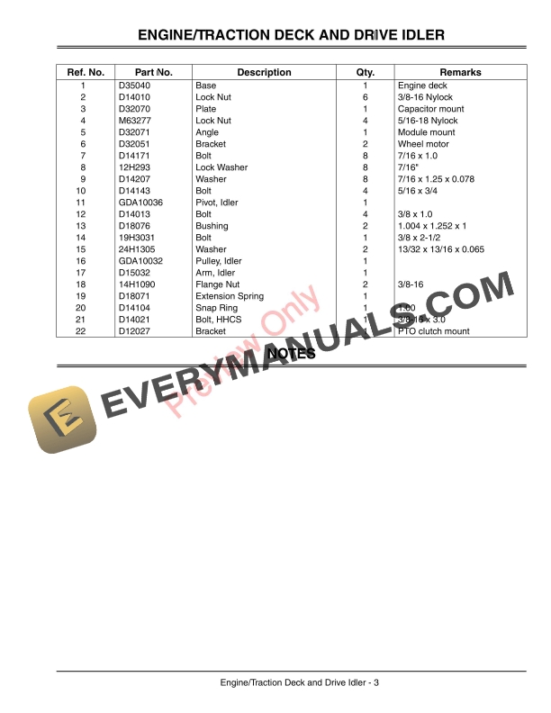 John Deere NB Loop Scamper Technical Manual PC9343 01NOV03-5
