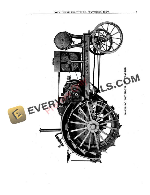 John Deere No. 21 Type ‘T’ Engine Parts Parts Catalog PCMEDIA21 07SEP26-5