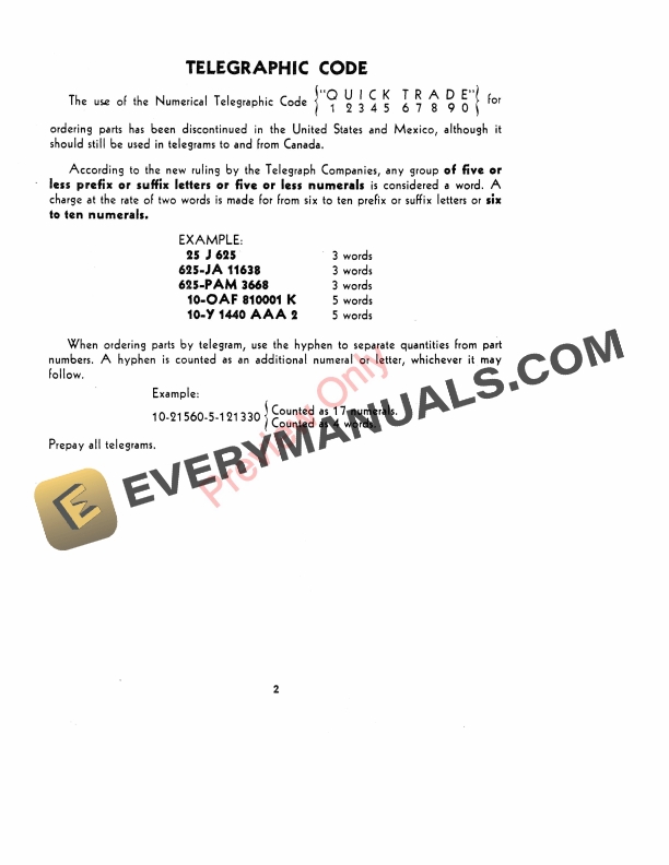 John Deere Nos. 7B, 7D Hydraulic Lift Mounted Type Power Mowers Parts Catalog PCH73 01AUG50-4