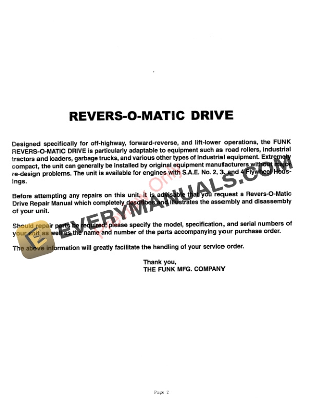 John Deere RC Series Transmission Component Technical Manual 4005055 01DEC97 2