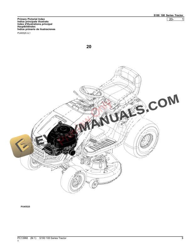 John Deere S100 100 Series Tractor Parts Catalog PC13988 09SEP22 PDF 10 John Deere S100 100 Series Tractor Parts Catalog PC13988 09SEP22-3