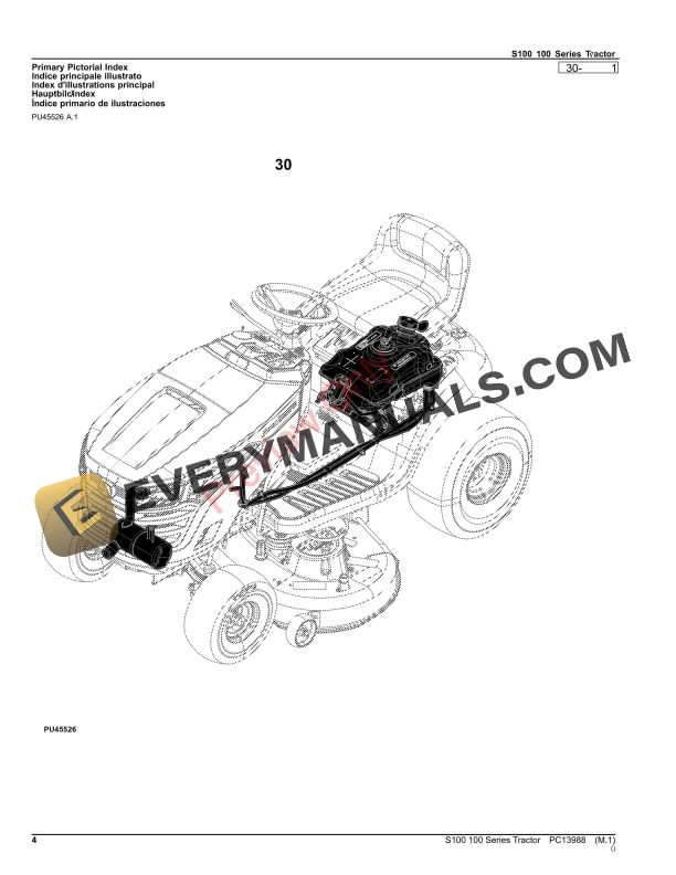 John Deere S100 100 Series Tractor Parts Catalog PC13988 09SEP22 PDF 11 John Deere S100 100 Series Tractor Parts Catalog PC13988 09SEP22-4