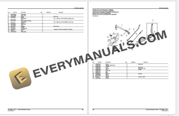 John Deere S100 100 Series Tractor Parts Catalog PC13988 09SEP22 PDF 5 John Deere S100 100 Series Tractor Parts Catalog PC13988 09SEP22 PDF - Image 3