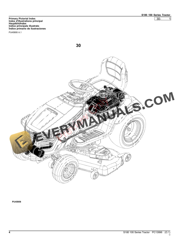 John Deere S180 100 Series Tractor Parts Catalog PC13996 09SEP22-4