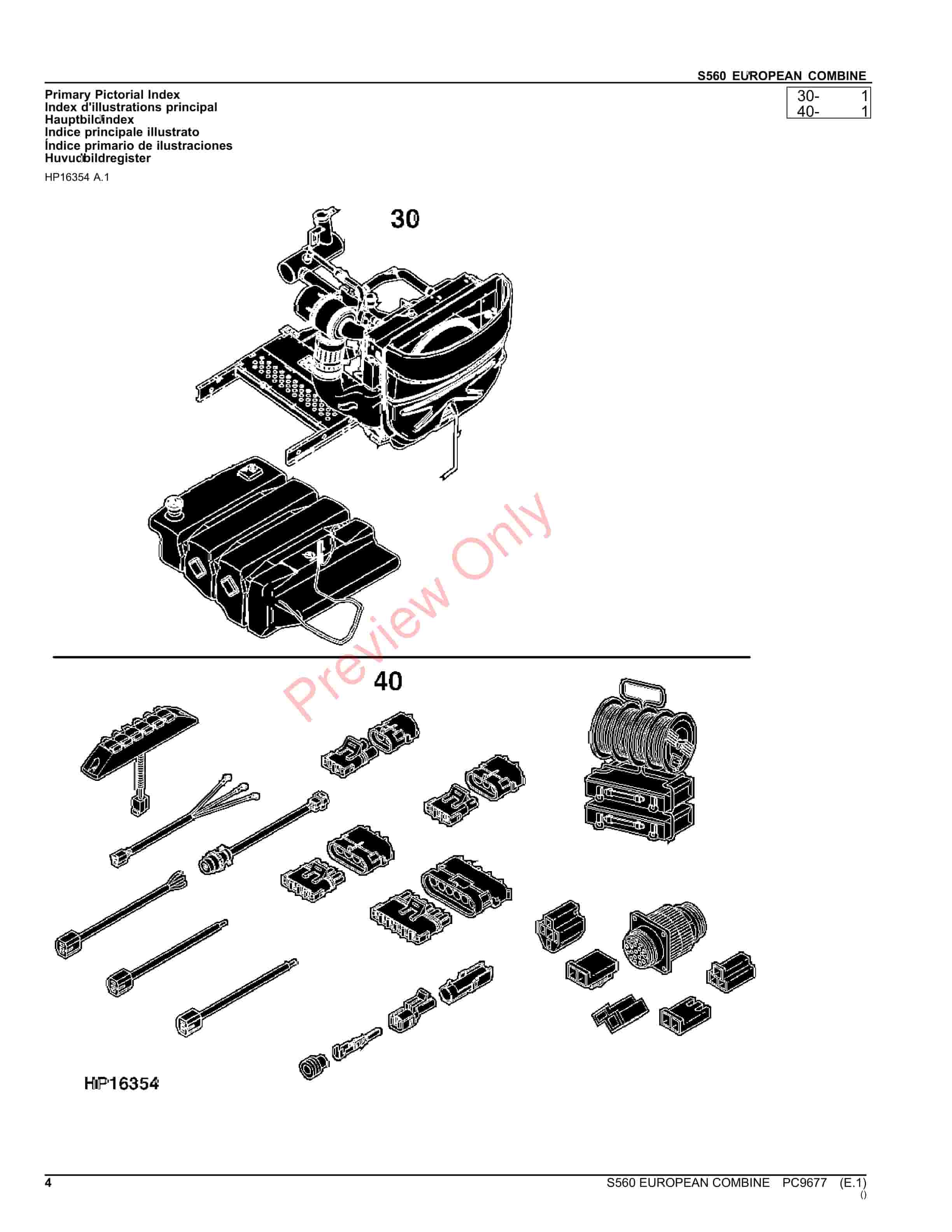 John Deere S560 COMBINE Parts Catalog PC9677 19NOV23-4