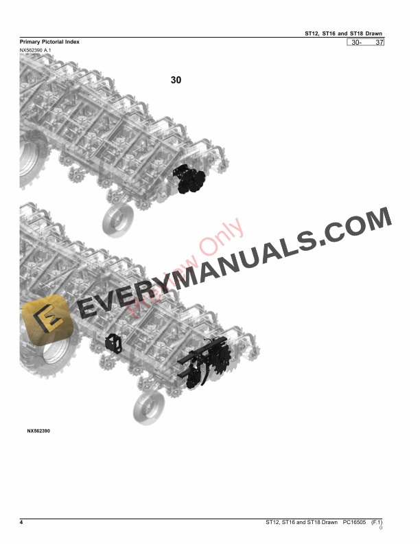 John Deere ST12, ST16 and ST18 Drawn Tillers Parts Catalog PC16505 07NOV23 5 John Deere ST12, ST16 and ST18 Drawn Tillers Parts Catalog PC16505 07NOV23-4