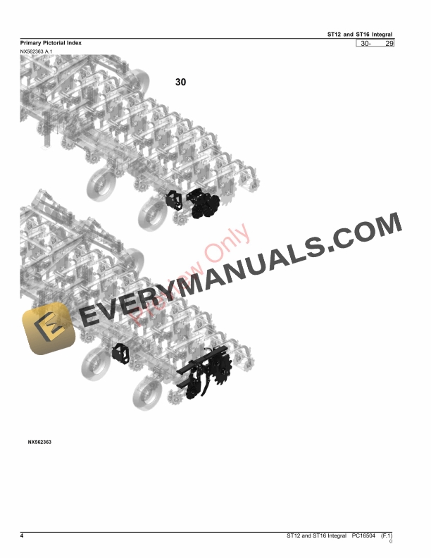 John Deere ST12 and ST16 Integral Parts Catalog PC16504 21NOV23-4