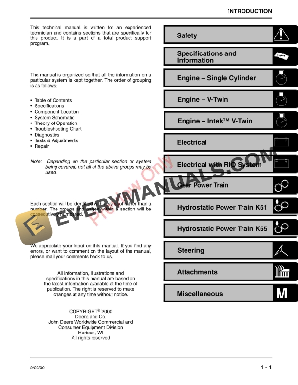 John Deere Sabre Lawn Tractors 1438G 1438H 1538H 1542G 15.538G 15.538H 1542H 15.542G 15.542H 1642G 1642H 1642HS 1646H 1642HV 1646HV 1742GS 1742HS 1846HV 1846HMS 2046HV 5