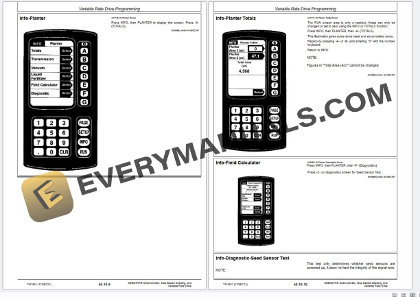 John Deere Seedstar Seed Monitor and Variable Rate Drive Technical Manual TM1601 21DEC01 PDF 4 John Deere Seedstar Seed Monitor and Variable Rate Drive Technical Manual TM1601 21DEC01 PDF - Image 2