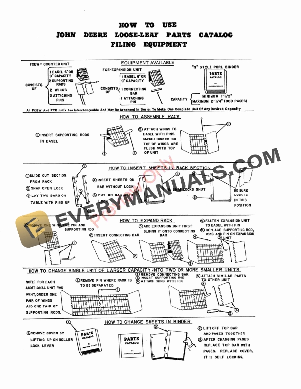 John Deere Semi-Integral Disk Tillers - M7, MT7, M8, MT8 Series Parts Catalog PC328 01FEB53 6 John Deere Semi-Integral Disk Tillers – M7, MT7, M8, MT8 Series Parts Catalog PC328 01FEB53-4