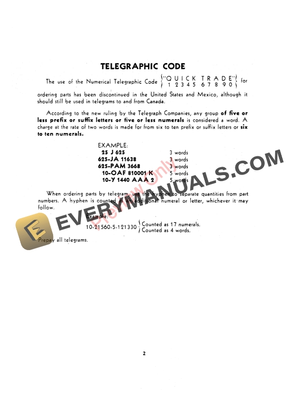 John Deere Tractor-Mounted Power Mower for General Purpose Tractors Parts Catalog PCH76 01SEP50-4