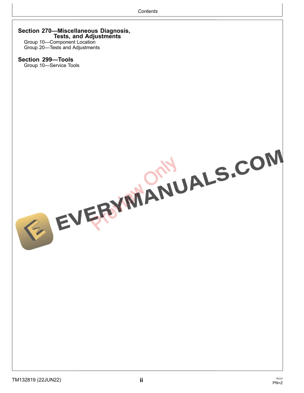 John Deere Z997R Diesel ZTrak Technical Manual TM132819 22JUN22 4