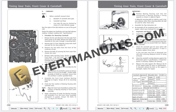Mahindra Tractor 6065 6075 2WD 4WD Service Manual PDF 6 Mahindra Tractor 6065 6075 2WD 4WD Service Manual PDF - Image 4