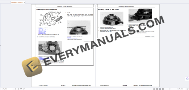 John Deere 1200 IV Series TeamMate Inboard Planetary Axles Component Technical Manual CTM140119 26JUN23 6 John Deere 1200 IV Series TeamMate Inboard Planetary Axles Component Technical Manual CTM140119 26JUN23 - Image 4