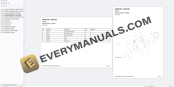 John Deere 5075E Tractor (Stage II Engine) Parts Catalog PC12228 10SEP23 PDF 5 John Deere 5075E Tractor (Stage II Engine) Parts Catalog PC12228 10SEP23 PDF - Image 3