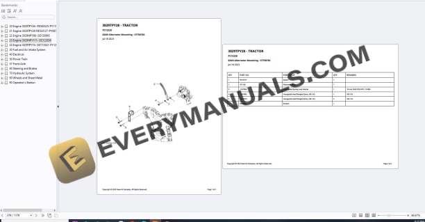 John Deere 5075E Tractor (Stage II Engine) Parts Catalog PC12228 10SEP23 PDF 6 John Deere 5075E Tractor (Stage II Engine) Parts Catalog PC12228 10SEP23 PDF - Image 4