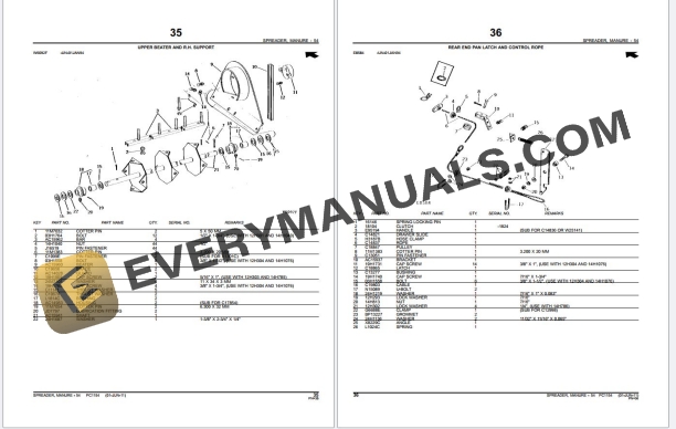 John Deere 54 Manure Spreader Parts Catalog PC1154 01JUN11 PDF 6 John Deere 54 Manure Spreader Parts Catalog PC1154 01JUN11 PDF - Image 4