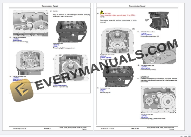 John Deere 7210R 7230R 7250R 7270R 7290R 7310R Tractor Repair Technical Manual TM146119 PDF 5 John Deere 7210R 7230R 7250R 7270R 7290R 7310R Tractor Repair Technical Manual TM146119 PDF - Image 3