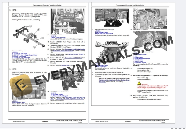 John Deere 7210R 7230R 7250R 7270R 7290R 7310R Tractor Repair Technical Manual TM146119 PDF 6 John Deere 7210R 7230R 7250R 7270R 7290R 7310R Tractor Repair Technical Manual TM146119 PDF - Image 4