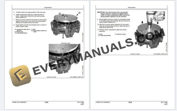 John Deere Drive Train 9X3 (TSS) Component Technical Manual CTM901119 16MAR20 PDF 3 John Deere Drive Train 9X3 (TSS) Component Technical Manual CTM901119 16MAR20 PDF - Image 3