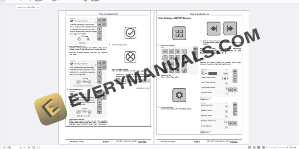 John Deere L331 L341 Precutter Large Square Balers Repair Technical Manual TM148419 PDF 7 John Deere L331 L341 Precutter Large Square Balers Repair Technical Manual TM148419 PDF - Image 5